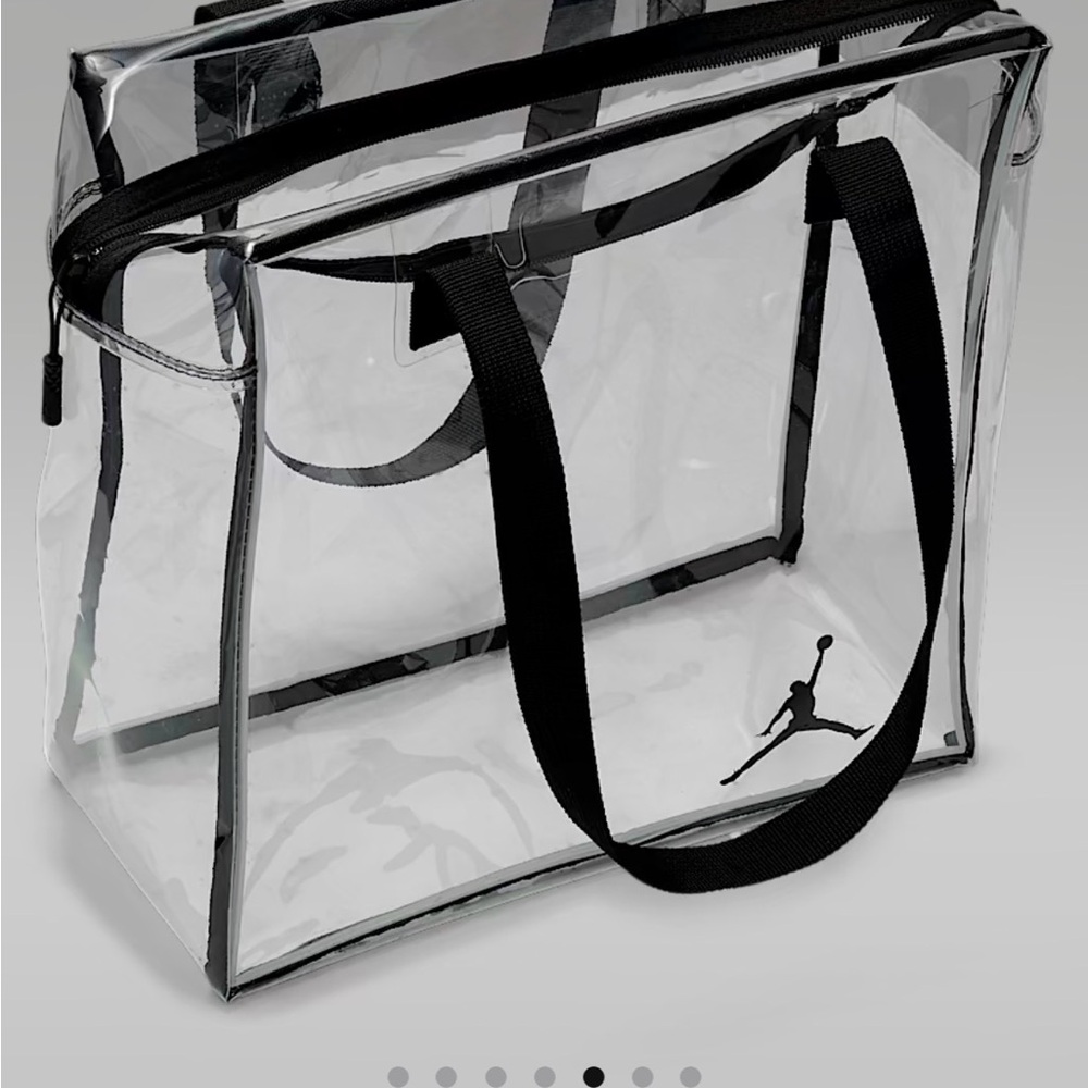 Jordan Clear Tote/Stadium Bag (New) - Picture 3 of 4